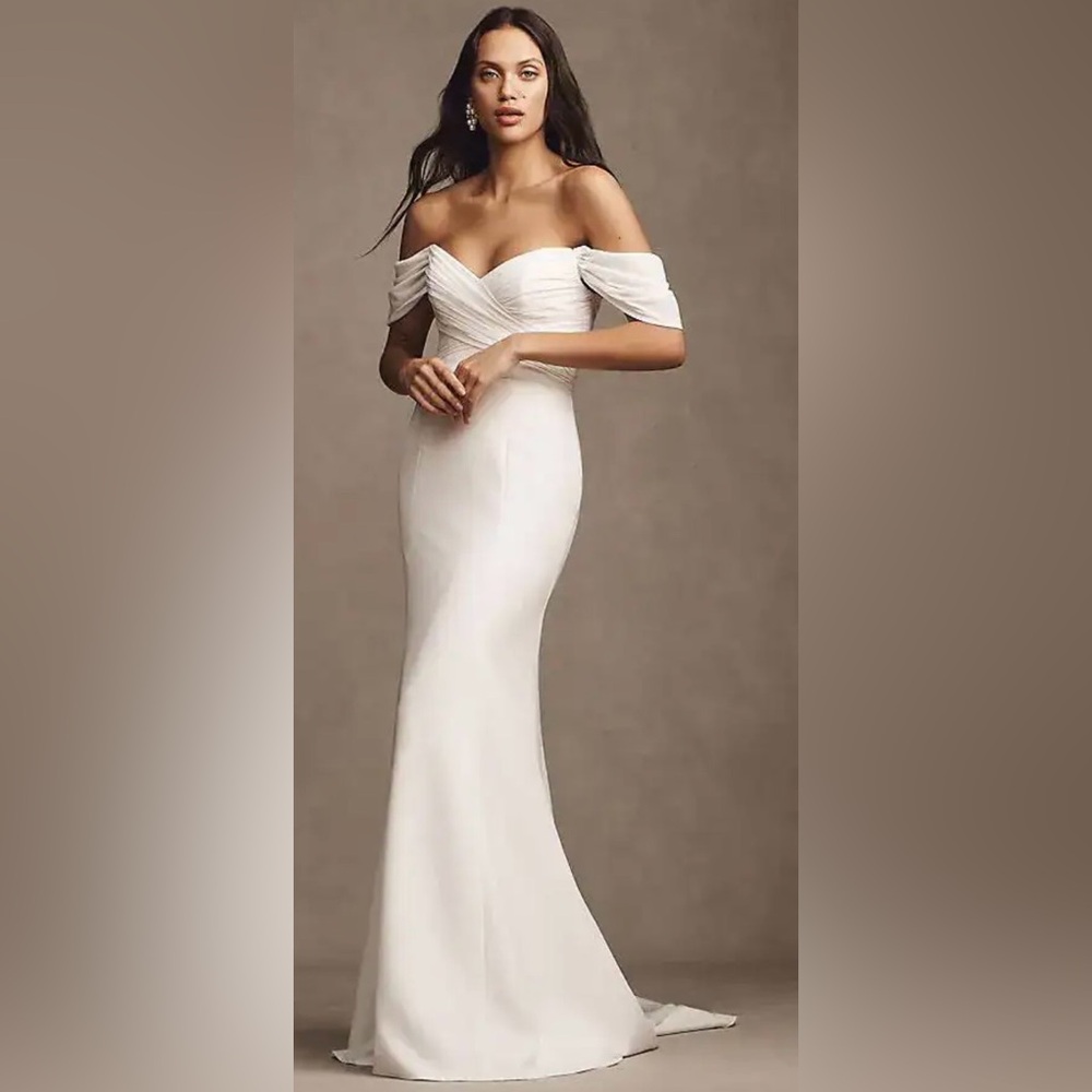 Elegant White Evening Gown